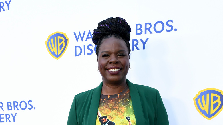 Leslie Jones souriant 