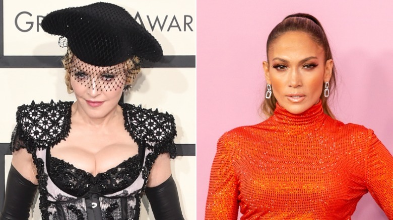 Madonna et Jennifer Lopez côte à côte