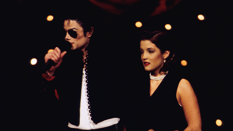 Michael Jackson et Lisa Marie Presley