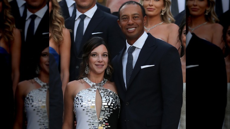 Erica Herman et Tiger Woods