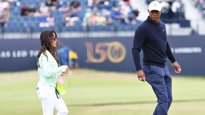 Erica Herman et Tiger Woods