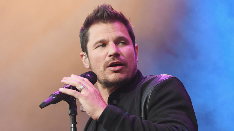 Nick Lachey sur scène