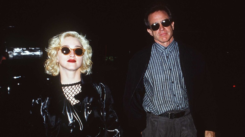 Madonna et Warren Beatty sont photographiés en 1990