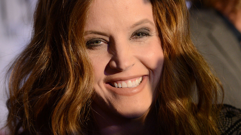 Lisa Marie Presley souriante