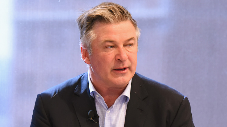 Alec Baldwin lors d'un événement d'activistes