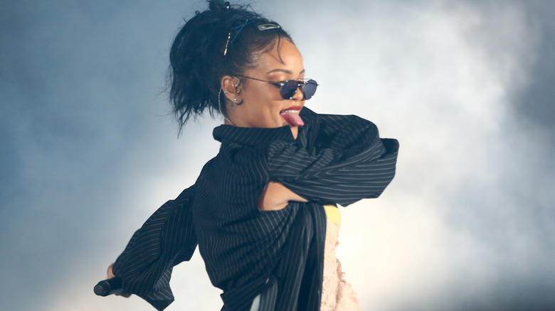 Rihanna sur scène