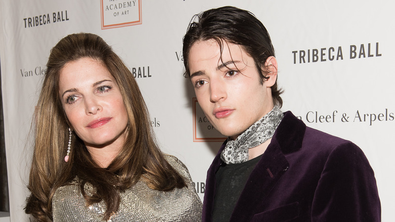 Stéphanie Seymour et Harry Brant