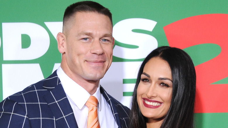 Nikki Bella avec John Cena