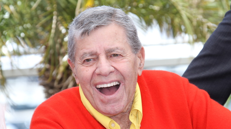 Jerry Lewis souriant