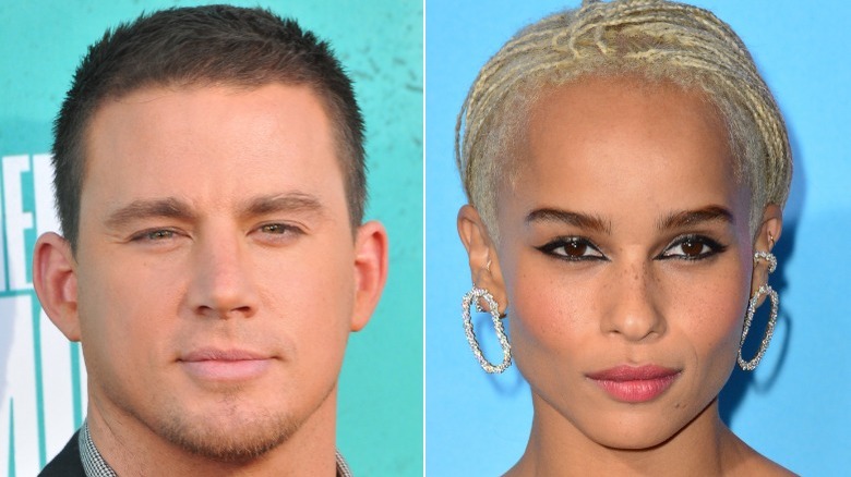 Channing Tatum et Zoë Kravitz posent pour une photo