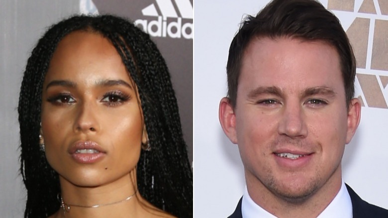 Zoë Kravitz et Channing Tatum posent pour des photos