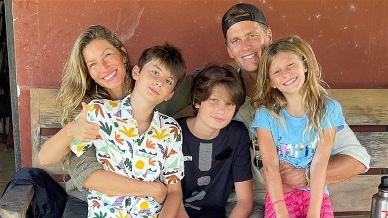 Gisele Bundchen, Tom Brady, enfants