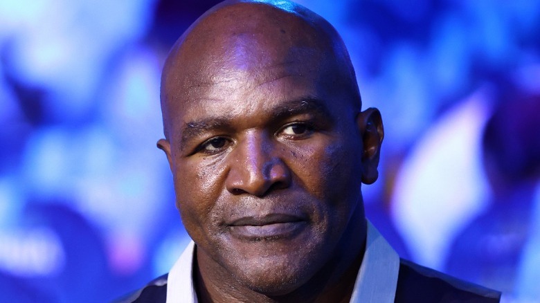 Evander Holyfield lors d'un événement