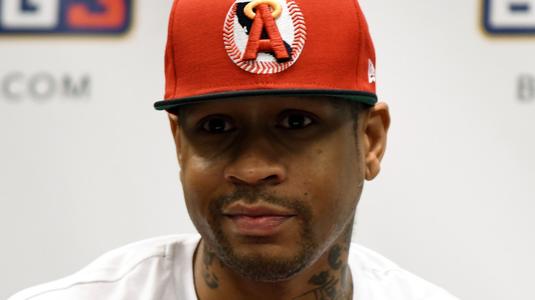 Allen Iverson souriant