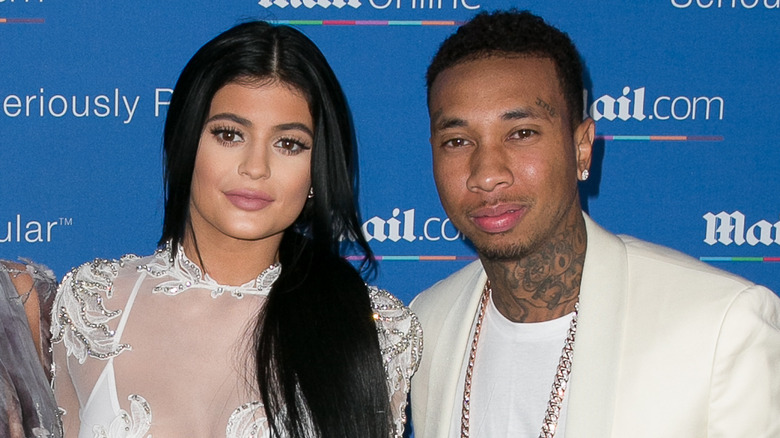 Kylie Jenner, Tyga posant