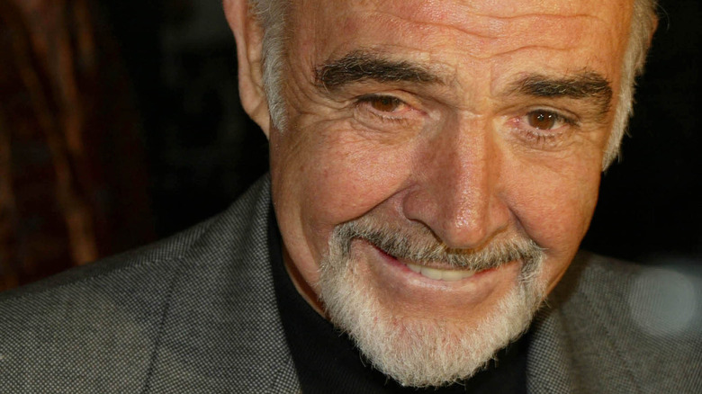 Sean Connery à la projection de "The League of Extraordinary Gentlemen"