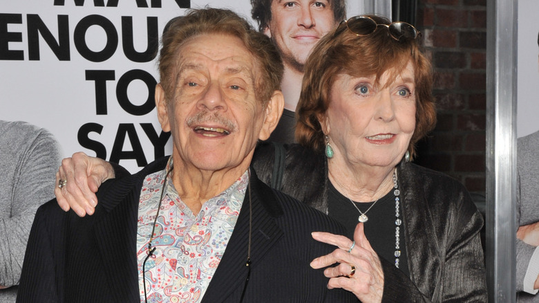 Jerry Stiller et Anne Meara sur le tapis rouge