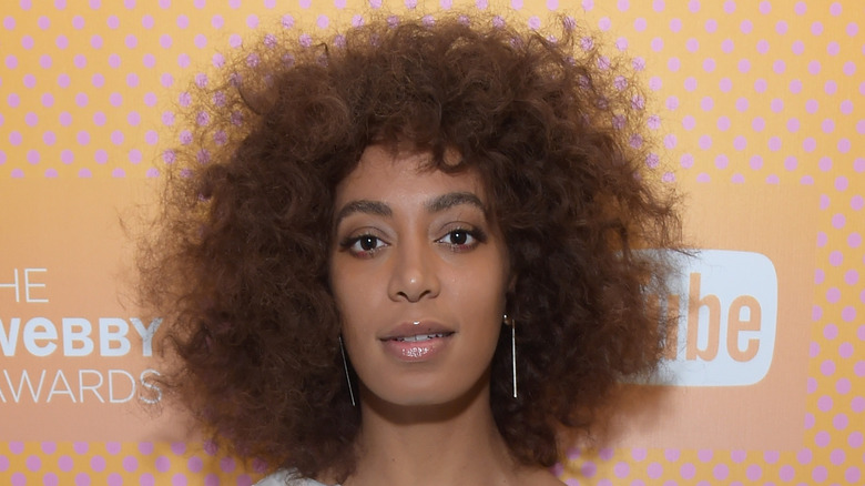 Solange Knowles posant