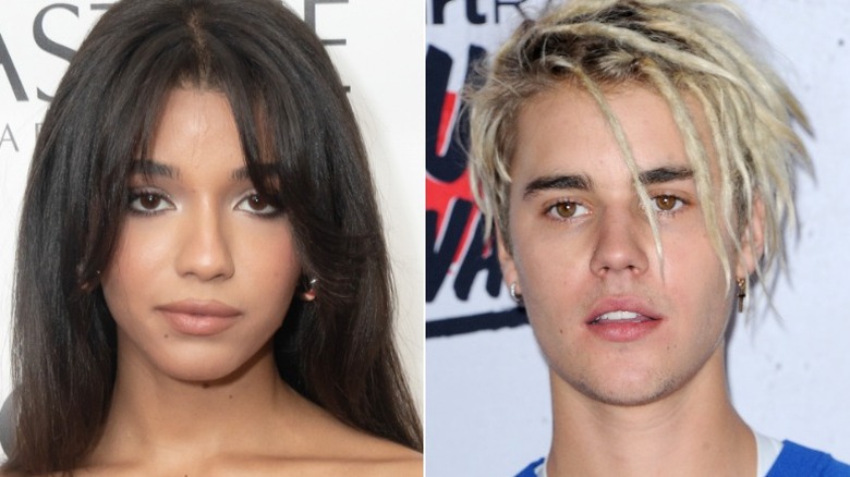 Yovanna Ventura posant, Justin Bieber avec des dreadlocks