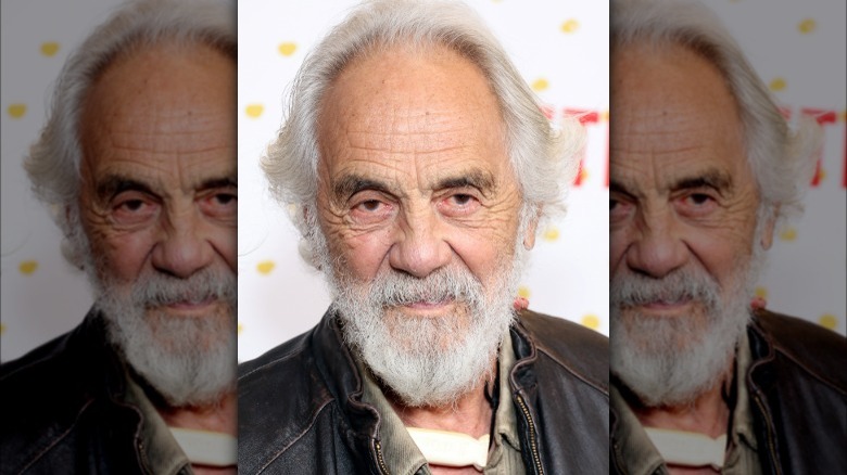 Tommy Chong souriant à 