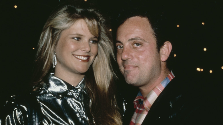 Christie Brinkley et Billy Joel lors d'un événement 