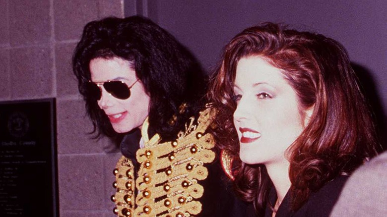 Michael Jackson et Lisa Marie Presley