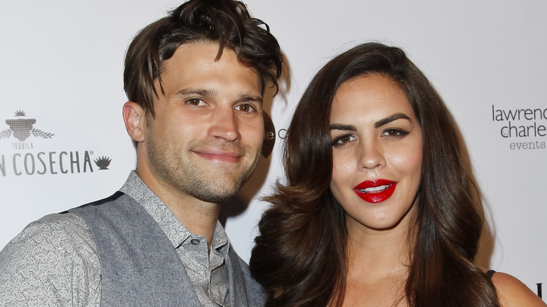 Katie Maloney souriante avec Tom Schwartz