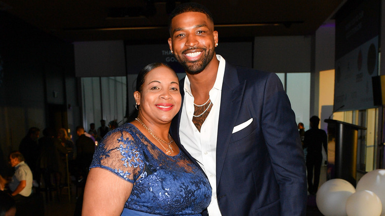 Tristan Thompson et sa mère Andrea Thompson