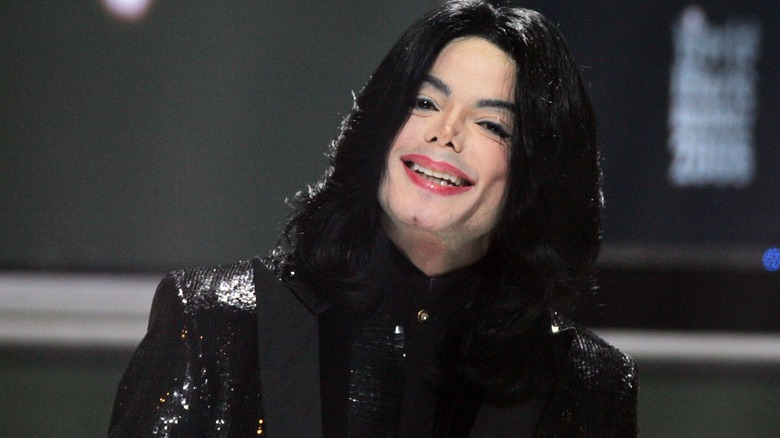 Michael Jackson souriant