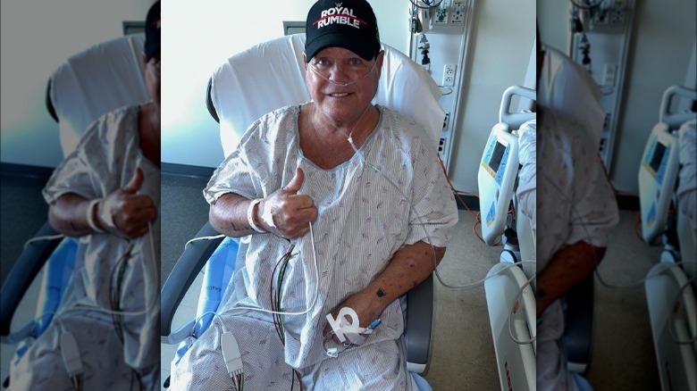 Jerry Lawler à l'hôpital