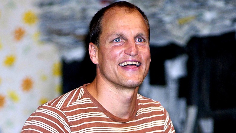 Woody Harrelson souriant à Londres