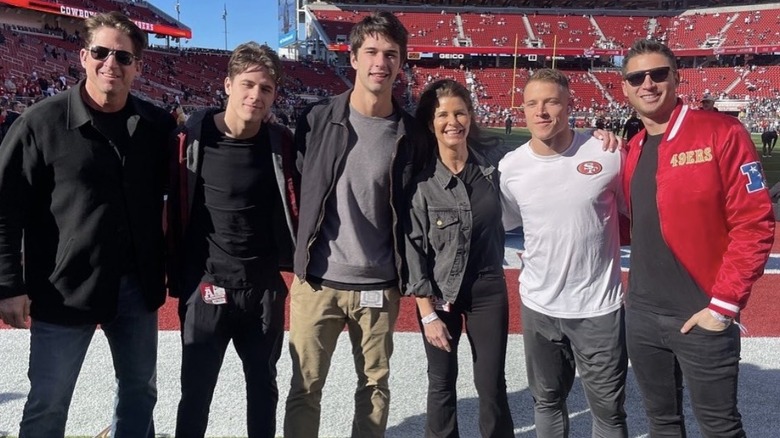 Christian McCaffrey en famille