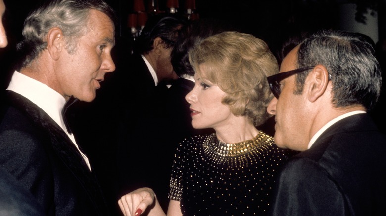 Johnny Carson et Joan Rivers parlent 