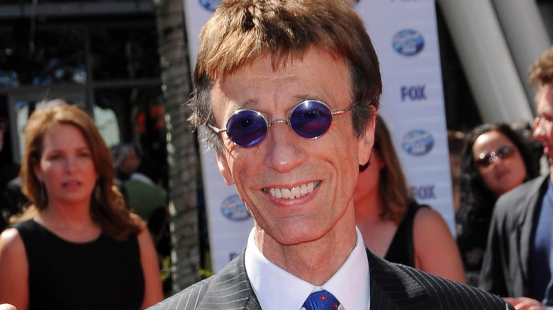 Robin Gibb souriant 