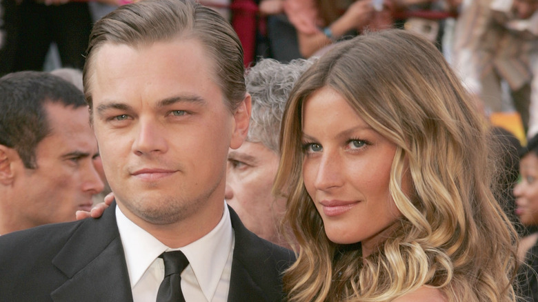 Leonardo DiCaprio et Gisele Bündchen posent