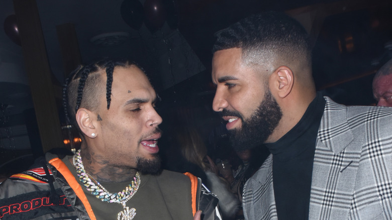 Chris Brown avec Drake