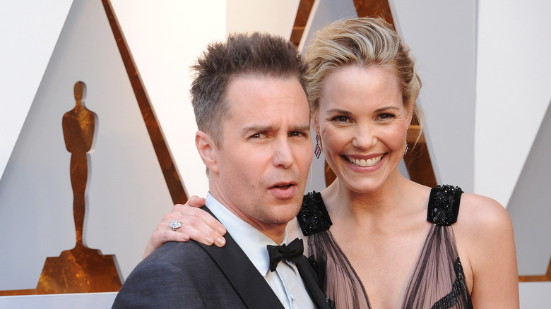 Sam Rockwell et Leslie Bibb Golden Globes