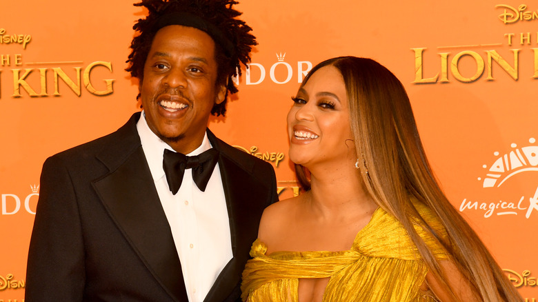 Jay-Z et Beyoncé posent