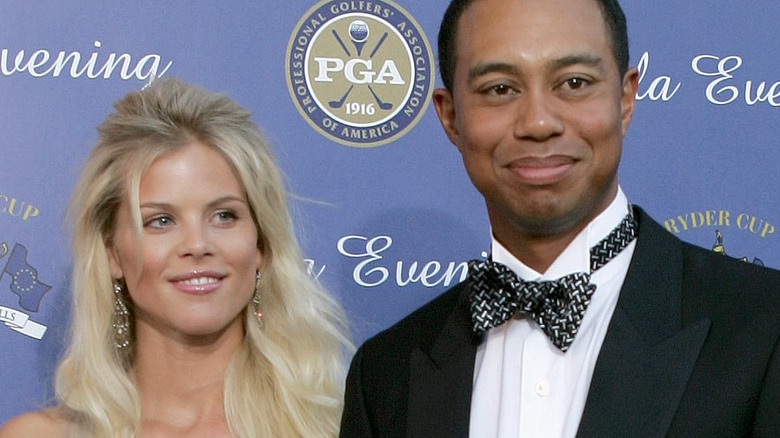 Tiger Woods et Elin Nordegren 2004