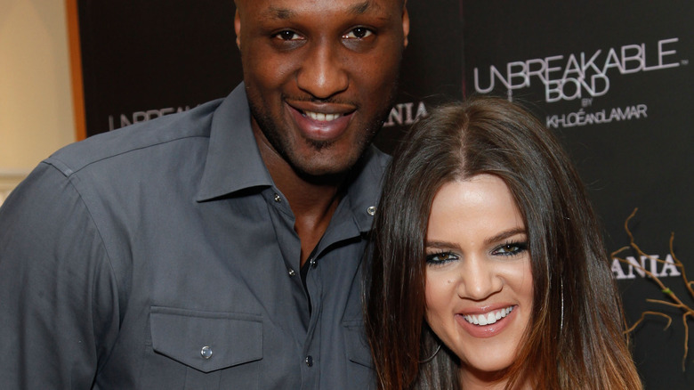 Le sourire de Lamar Odom Khloé Kardashian