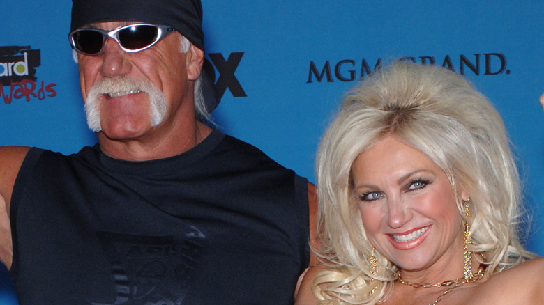 Hulk Hogan et Linda Hogan souriant