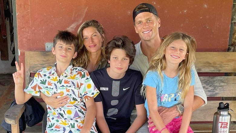 Gisele Bündchen et sa famille sur Instagram