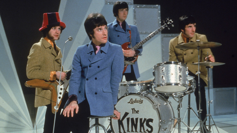 Les Kinks sur scène 