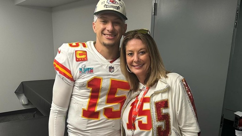 Patrick et Randi Mahomes après le Super Bowl 2023