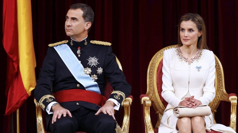 Le roi Felipe VI et la reine Letizia