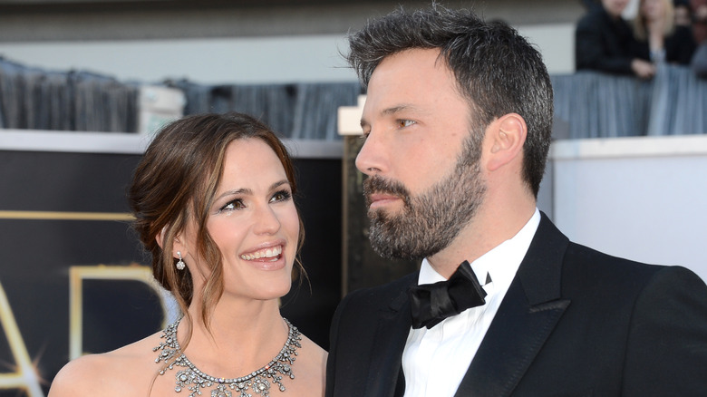 Ben Affleck et Jennifer Garner souriant