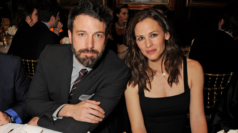 Ben Affleck et Jennifer Garner souriant