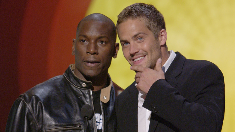 Tyrese Gibson, Paul Walker souriant