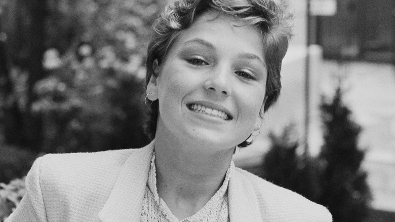 Tatum O'Neal souriant