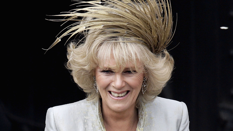 Camilla Parker Bowles souriante 